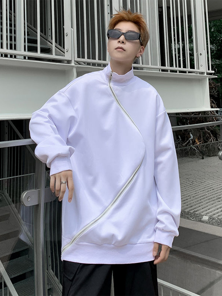Street Fashion Shibuya - Męska odzież wierzchnia bez czapek, bluzy