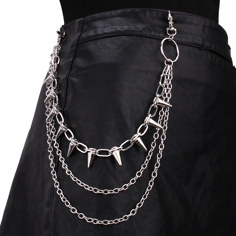 Street Fashion Jewelry - Łańcuch na spodnie Hip Hop Punk