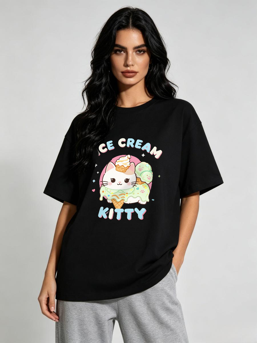 Street Fashion Co - Koszulki Motyw Liścia Jesienny Forma Ruchu