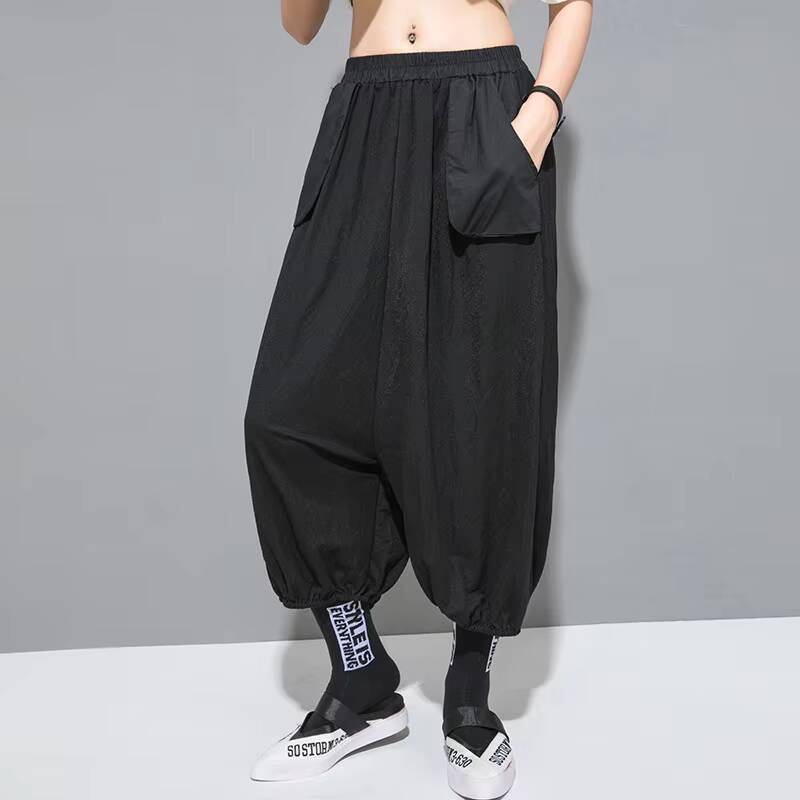 Street Fashion Japan Brand - Spodnie damskie Beat Knickerbockers wiosna i