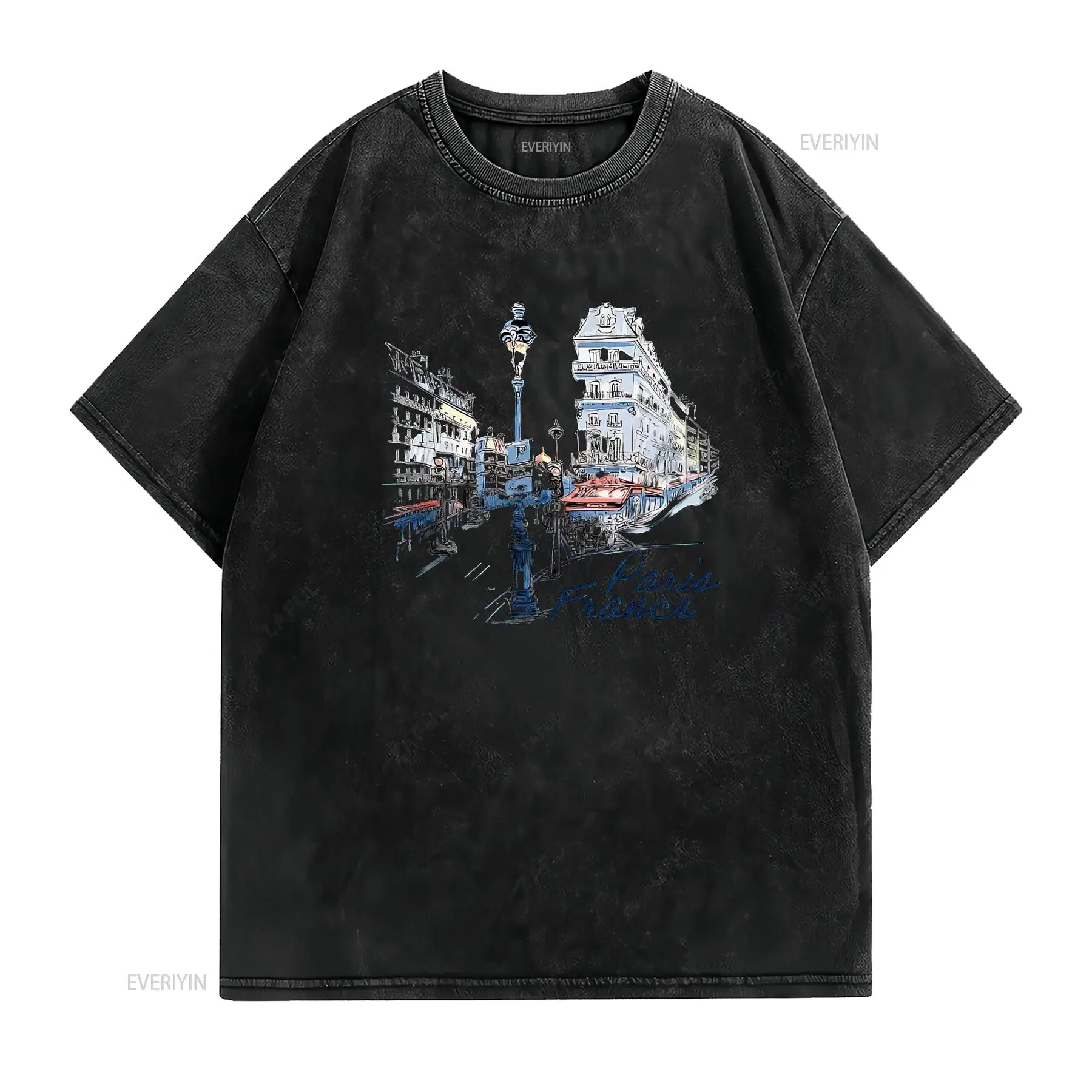 Koszulka pamiątkowa z Paryża,  – Street Fashion Paris recenzja i cena