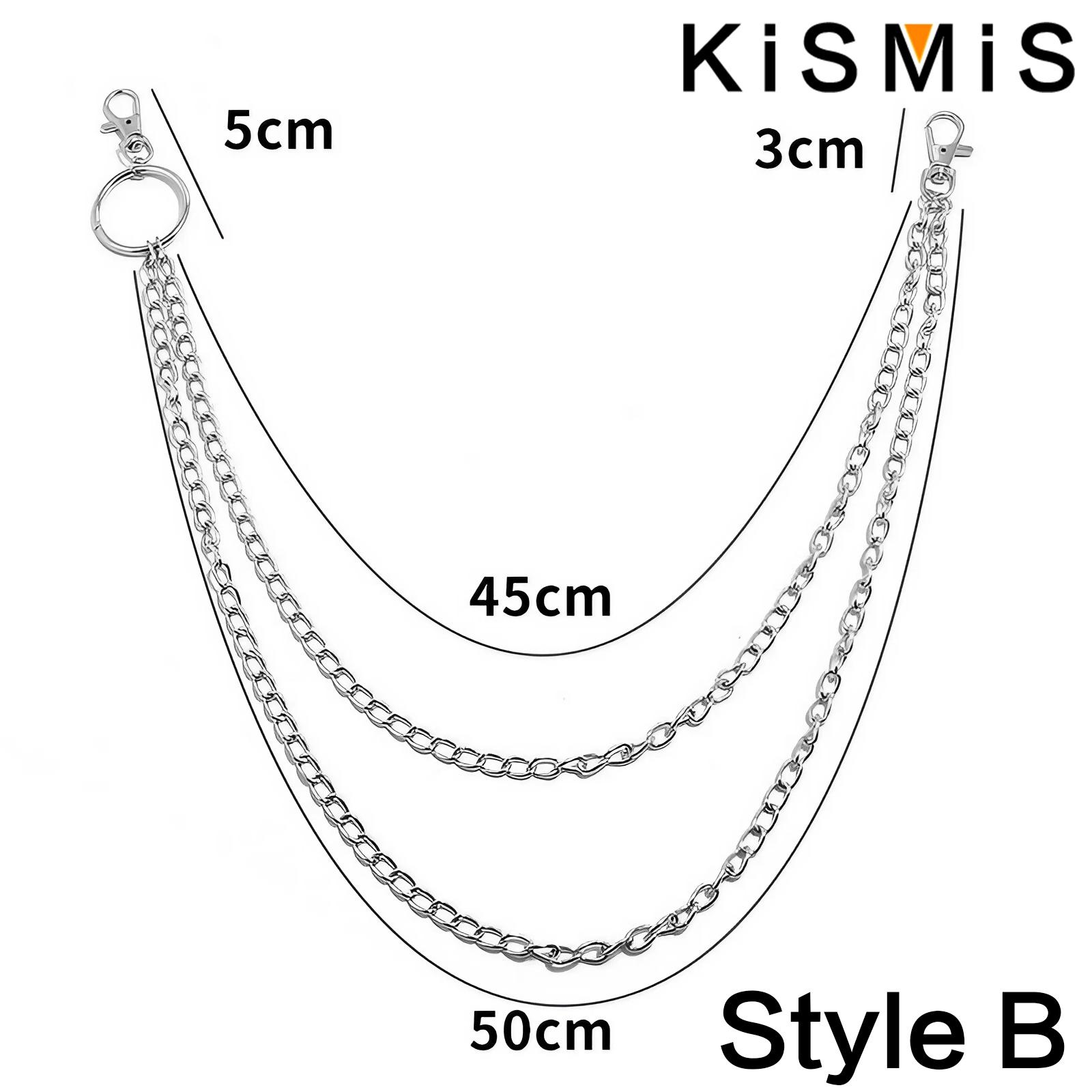 KISMIS 1PC Punk Street brelok  – Street Fashion Jewelry recenzja i cena