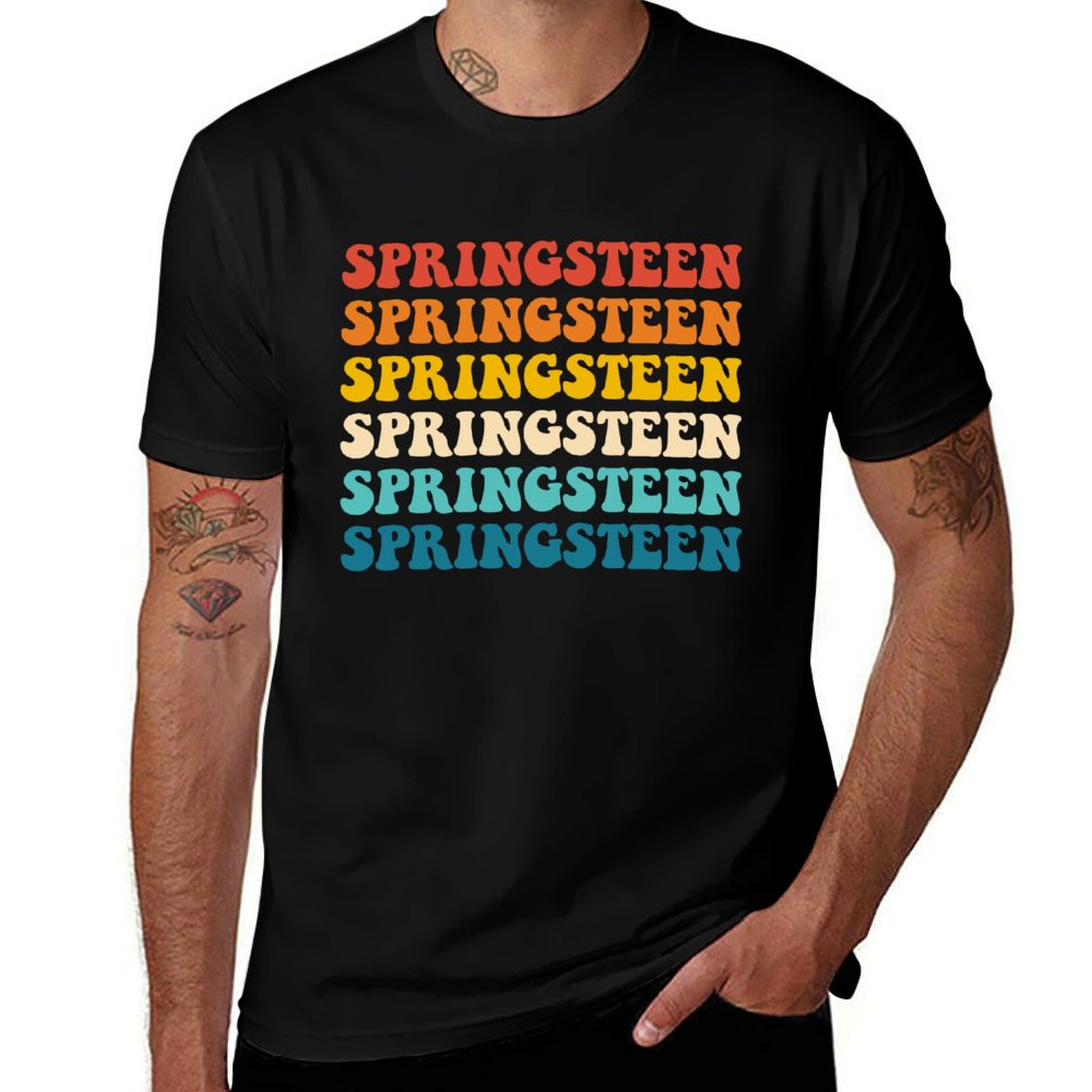 Koszulka Springsteen Vintage G – Street Fashion Co recenzja i cena