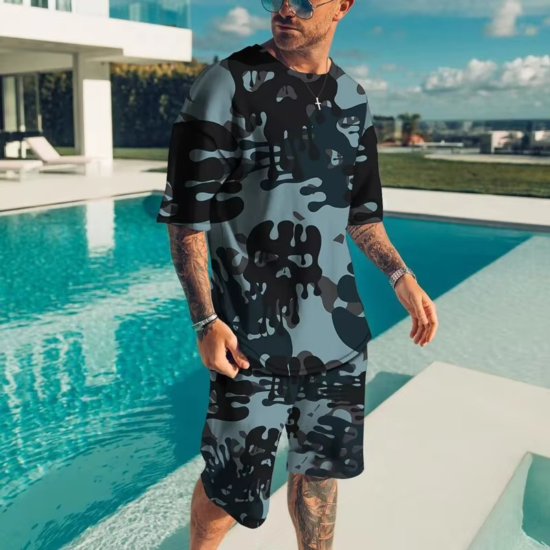 Modny męski zestaw sportowy na – Street Fashion Clothes recenzja i cena
