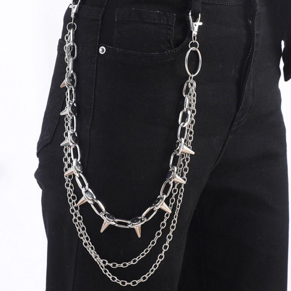 Unisexowy łańcuch na spodnie w – Street Fashion Jewelry recenzja i cena