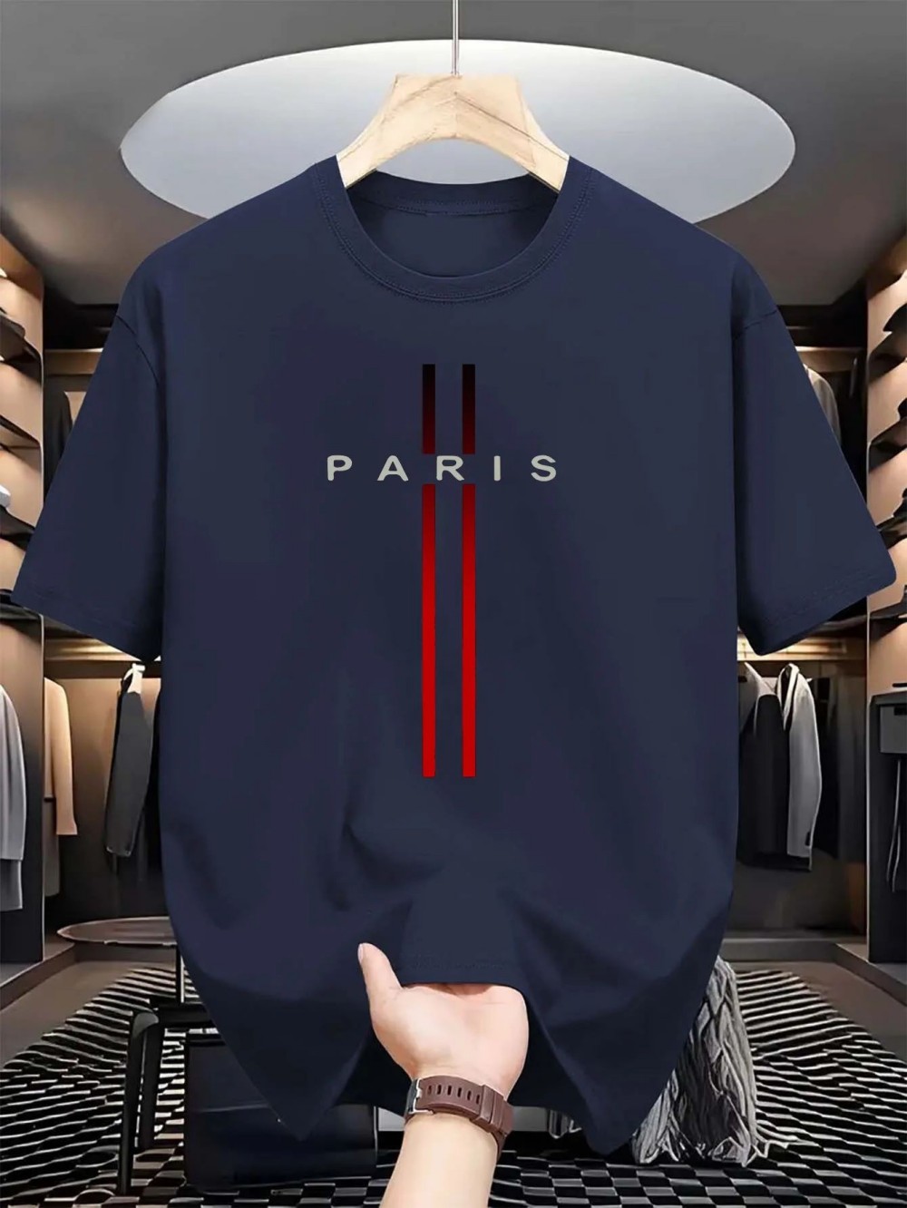 Koszulka Paris Letter 3D print – Street Fashion Paris recenzja i cena