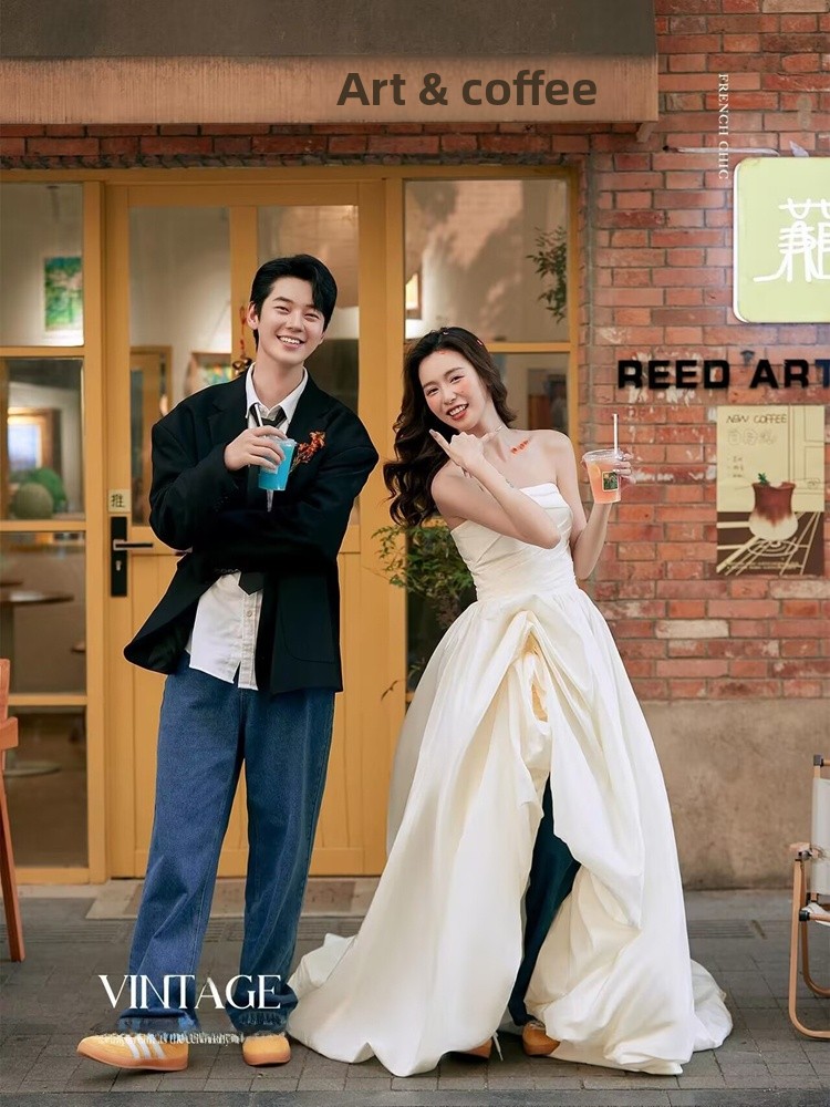 Modne koreańskie dżinsowe stro – Street Fashion Couple recenzja i cena