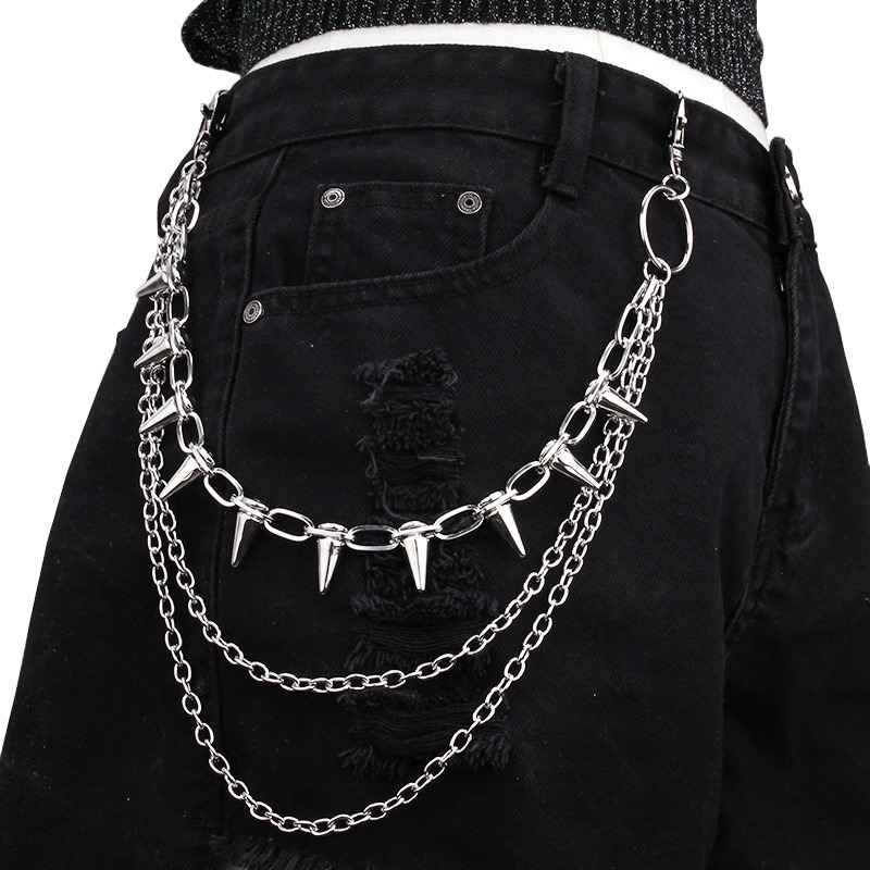 Łańcuch na spodnie Hip Hop Pun – Street Fashion Jewelry recenzja i cena