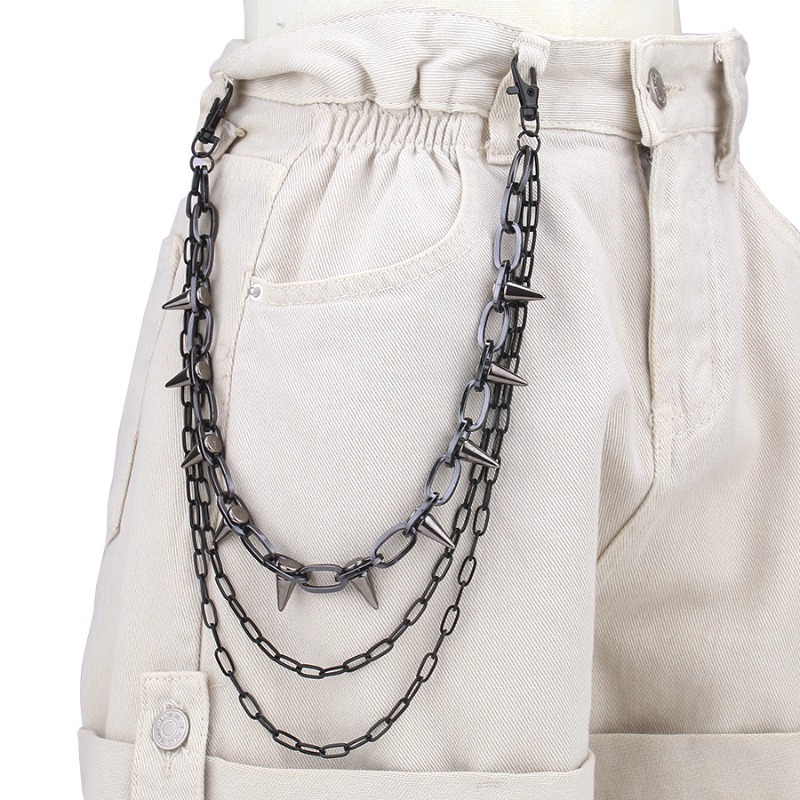 Łańcuch na spodnie Hip Hop Pun – Street Fashion Jewelry recenzja i cena