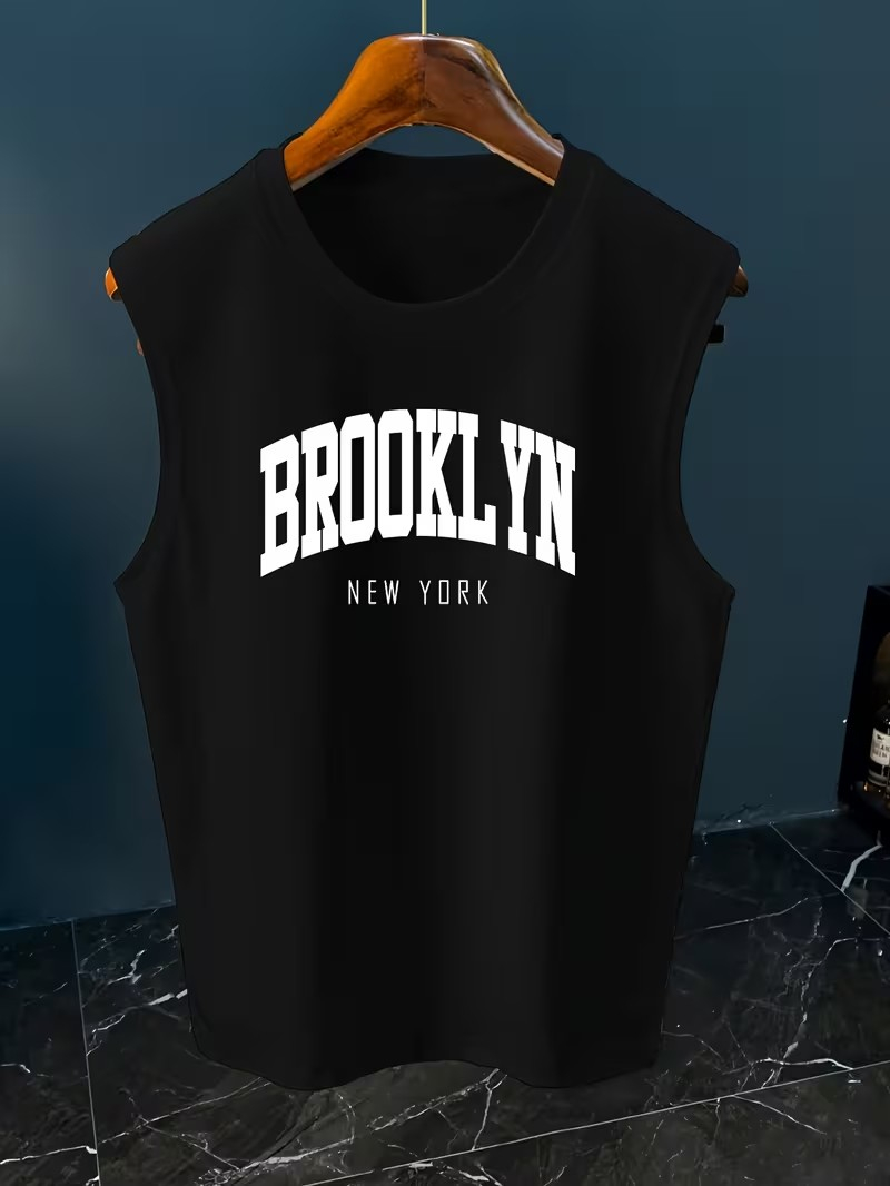 Męski minimalistyczny tank top – Street Fashion Paris recenzja i cena