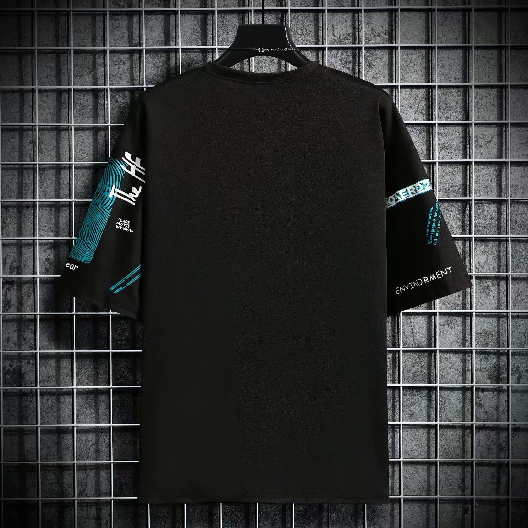 Mężczyźni Harajuku graficzne c – Street Fashion Japan Brand recenzja i cena