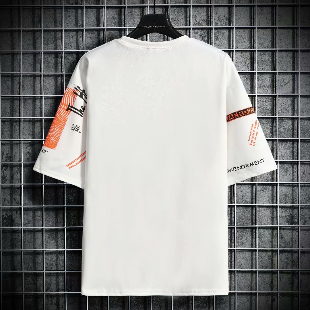 Mężczyźni Harajuku graficzne c – Street Fashion Japan Brand recenzja i cena
