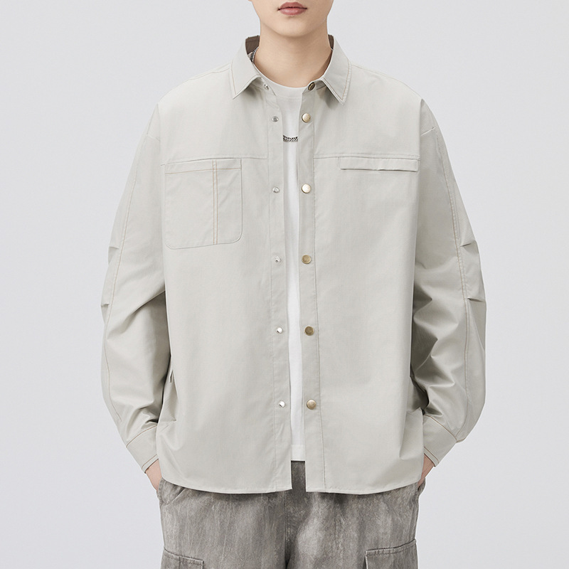 Męska koszula z długim rękawem – Street Fashion Japan Brand recenzja i cena