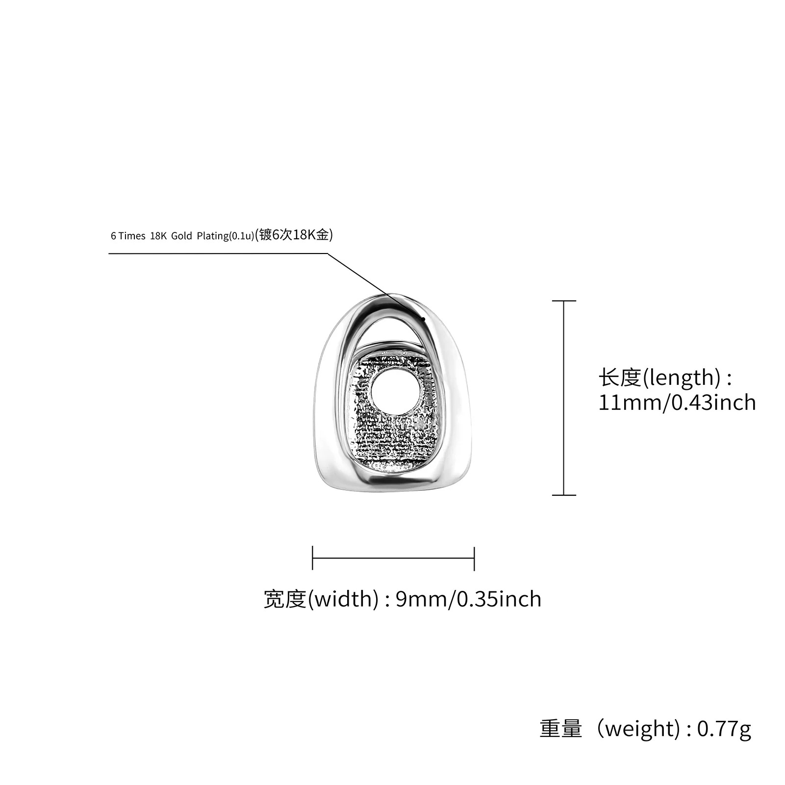 Złote Metalowe Grillz w Stylu  – Street Fashion Jewelry recenzja i cena